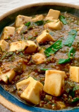簡単！辛くない麻婆豆腐（ピーマン入り！）-レシピのメイン写真
