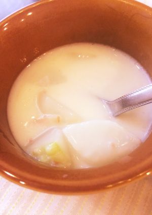 かぶとベーコンのミルクスープ♪-レシピのメイン写真