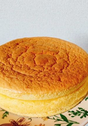 ピザ用チーズでスフレチーズケーキ-レシピのメイン写真
