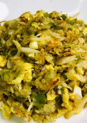 ご飯の代わりにオートミールde炒飯！！-レシピのメイン写真