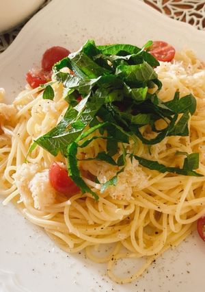 そのちゃんの★カニとトマトの冷製パスタ-レシピのメイン写真