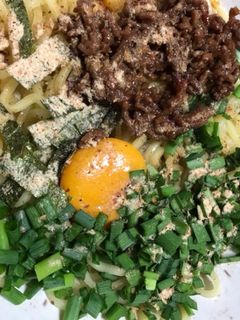 台湾風まぜそば-レシピのメイン写真
