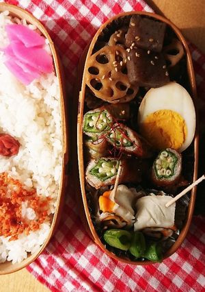 お弁当★オクラ肉巻き★常備菜★ダイエット-レシピのメイン写真