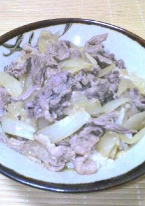 簡単！！　パパッと牛丼！-レシピのメイン写真