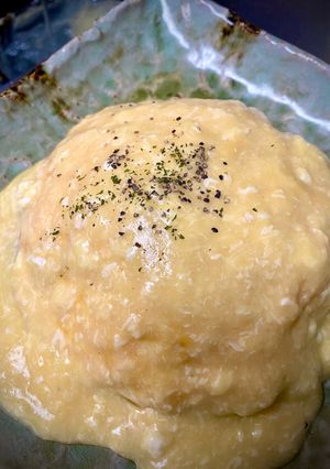 賄い！ホワイトチーズオムライス！-レシピのメイン写真