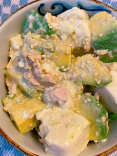 *ツナ・アボカド・豆腐ののっけ丼*-レシピのメイン写真