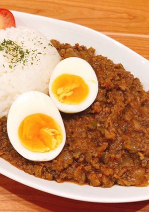 なすたっぷり♡無水で簡単キーマカレー-レシピのメイン写真