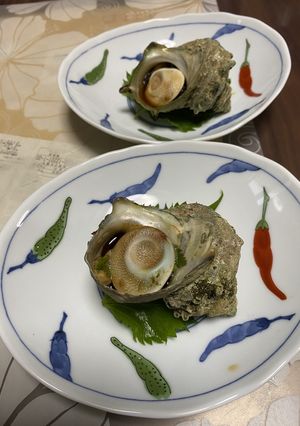 母直伝！サザエの壺焼き！-レシピのメイン写真