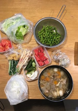 介護　つくりおきおかず21 7月-レシピのメイン写真