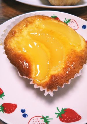 桃のケーキ-レシピのメイン写真