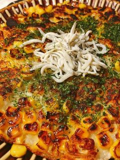 とうもろこしとはんぺんのふわふわ焼き-レシピのメイン写真