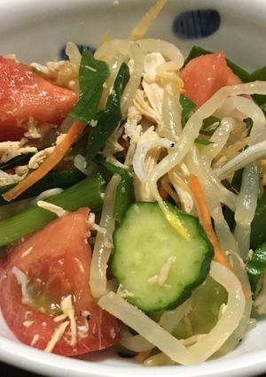 さっぱり&食が進む一品　台湾風和え物-レシピのメイン写真