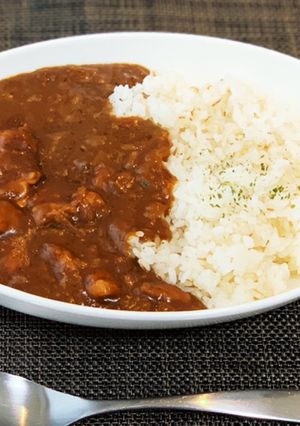 鶏肉とフライドオニオンだけのカレー-レシピのメイン写真