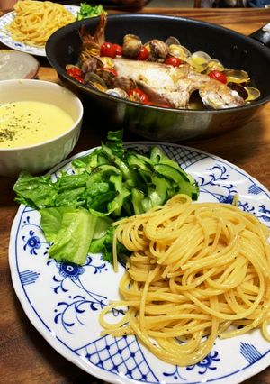 あえるだけ♪ 超簡単　プレーンパスタ-レシピのメイン写真