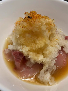 ブリ刺し 鬼おろしポン酢-レシピのメイン写真