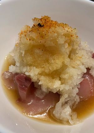 ブリ刺し 鬼おろしポン酢-レシピのメイン写真