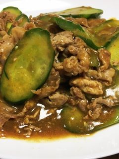 豚肉ときゅうりのカレー炒め-レシピのメイン写真