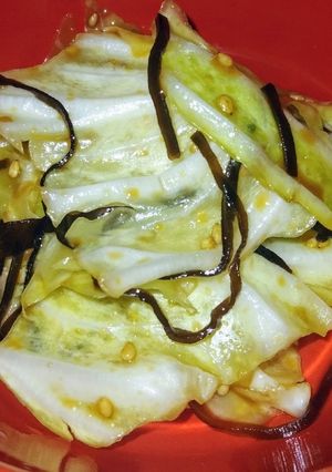 簡単！！おつまみキャベツ-レシピのメイン写真