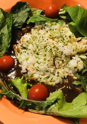 レトルト●スプラウトバターライスのカレー-レシピのメイン写真