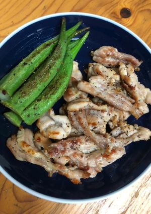 スパイシーせせりのスタミナ焼き-レシピのメイン写真