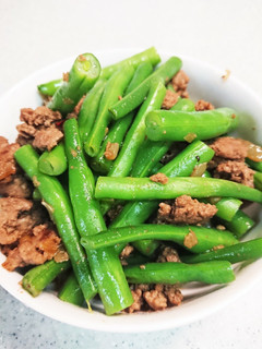 いんげんたっぷり豚肉の香味炒め-レシピのメイン写真