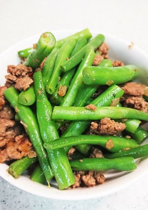 いんげんたっぷり豚肉の香味炒め-レシピのメイン写真