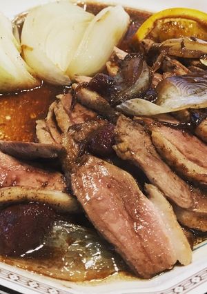 簡単　鴨肉ロースト　苺ジャムソース-レシピのメイン写真