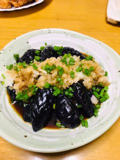 揚げナスのおろし乗せ-レシピのメイン写真