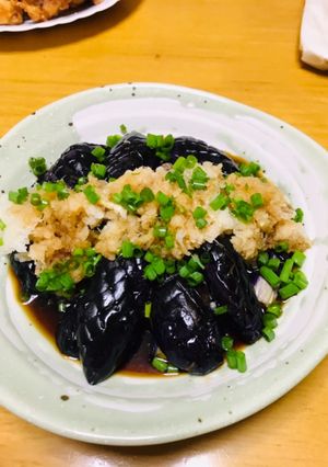 揚げナスのおろし乗せ-レシピのメイン写真