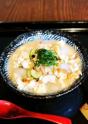 姫々茶だし入り・鯛の冷や汁！！-レシピのメイン写真