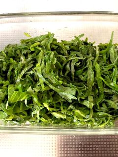 大葉だけの酢の物-レシピのメイン写真