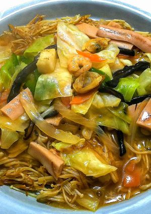 発明!?◎エノキを麺にした焼きそば-レシピのメイン写真