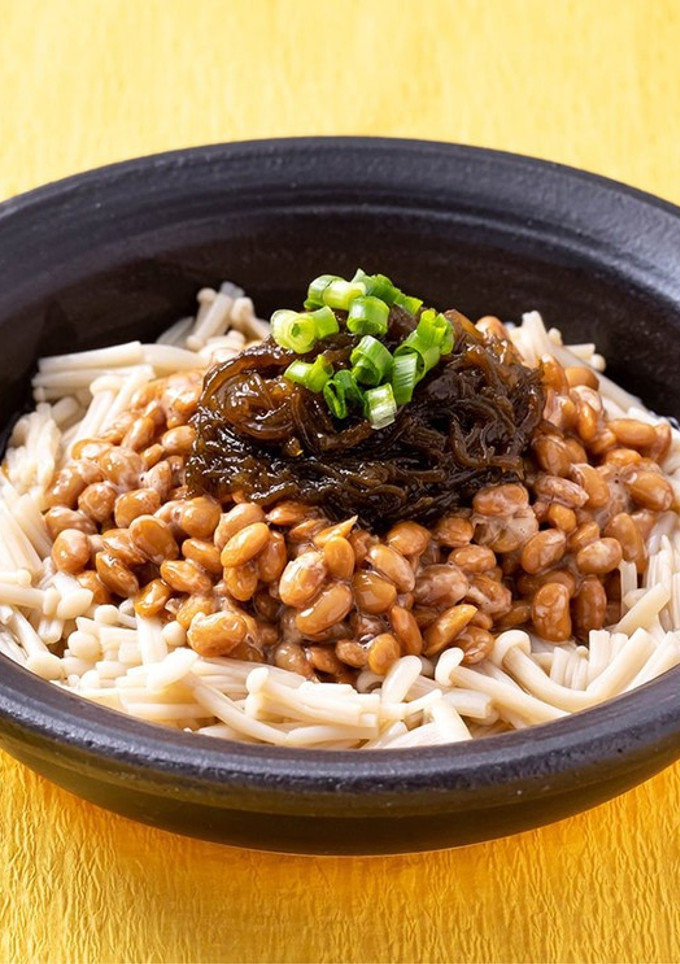 えのきともずくと納豆のねばねば和え-レシピのメイン写真