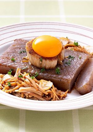 こんにゃくステーキ きのこソース-レシピのメイン写真