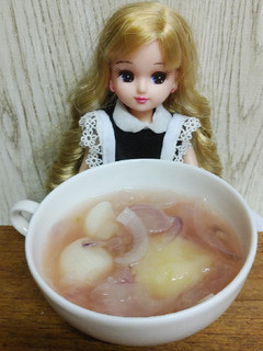 リカちゃん♡玉ねぎ大蒜じゃが芋のスープꕤ-レシピのメイン写真