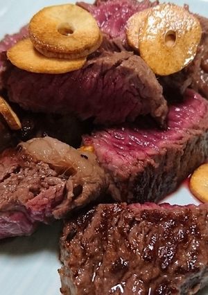 肉の焼き方アンガスブスガスバスガスハツ?-レシピのメイン写真