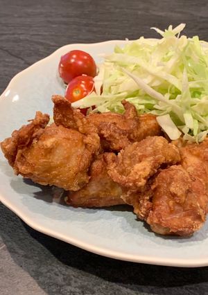 かりかりジューシー♡基本の唐揚げ-レシピのメイン写真