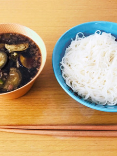 夏野菜たっぷり つけそうめん-レシピのメイン写真