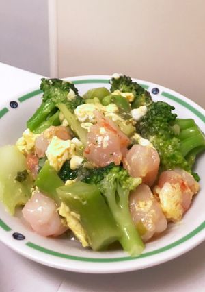 海老とブロッコリーの卵あんかけ-レシピのメイン写真