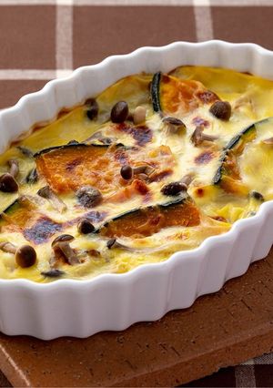 かぼちゃときのこのお手軽グラタン-レシピのメイン写真