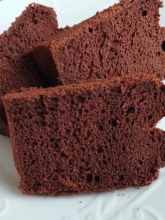 ふんわりチョコシフォン-レシピのメイン写真