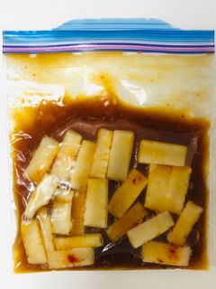 【下味冷凍】イカのピリ辛炒め-レシピのメイン写真