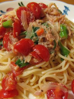 ☆トマトとツナの冷たいパスタ☆-レシピのメイン写真