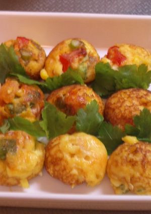 野菜たっぷり焼きﾍﾞｼﾞ丸！-レシピのメイン写真