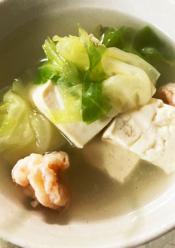 エビと豆腐の中華スープ-レシピのメイン写真