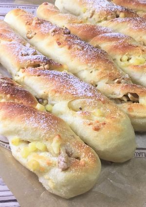 ポリ袋deチーズとくるみのパン♪-レシピのメイン写真