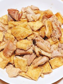 ポンの鶏ももと油揚げの甘辛炒め-レシピのメイン写真