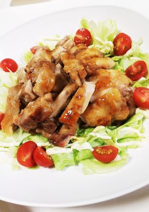 簡単黒酢で❤照り焼きチキン❤-レシピのメイン写真