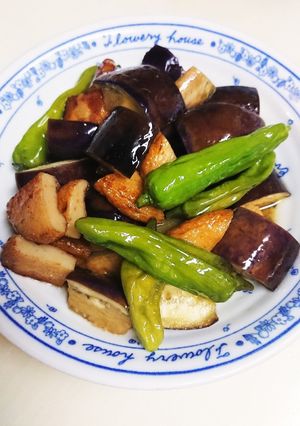茄子ししとうの煮物☆練物の出汁を活かして-レシピのメイン写真