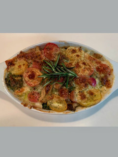 夏野菜とハーブのチーズ焼き-レシピのメイン写真